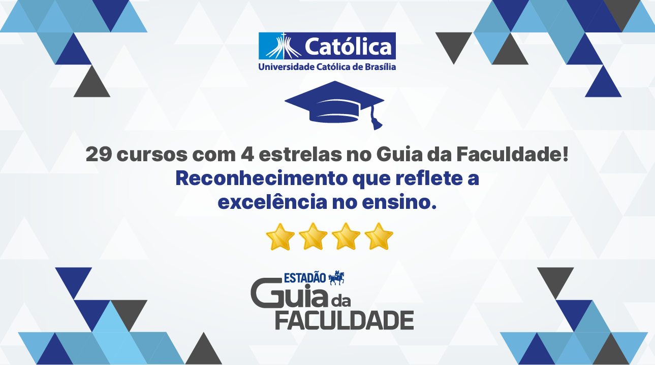 UCB é líder no ensino superior do Centro-Oeste, segundo Estadão UCB é líder no ensino superior do Centro-Oeste, segundo Estadão